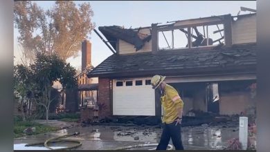 Man taken into custody in connection with the Sycamore Fire
